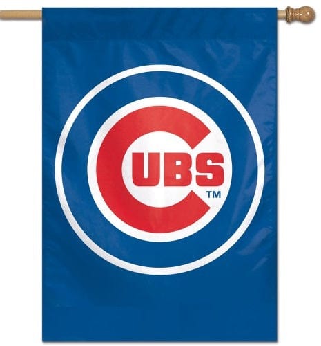 Chicago Cubs Banner 2 Sided Flag heartlandflags