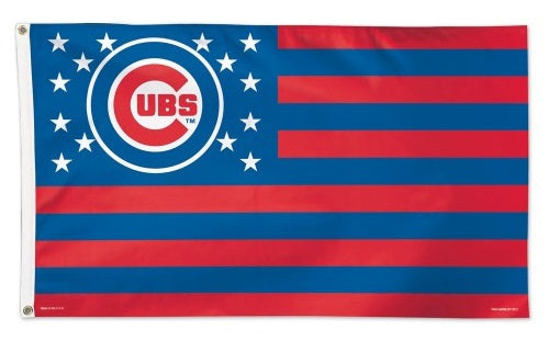 Chicago Cubs Flag 3x5 Americana heartlandflags