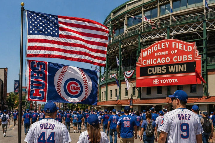 Chicago Cubs Flag 3x5 Baseball Logo heartlandflags