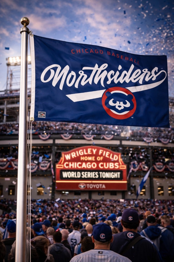 Chicago Cubs Flag 3x5 Northsiders heartlandflags