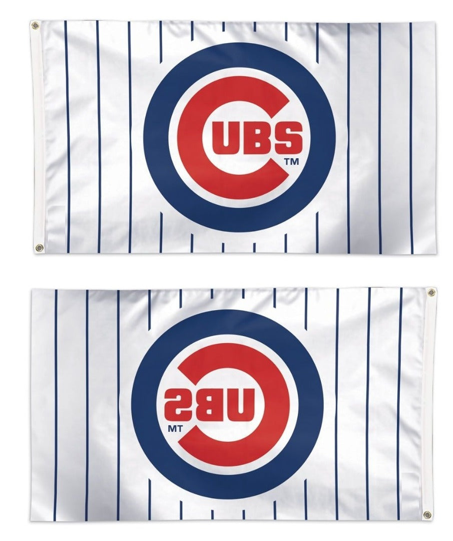 Chicago Cubs Flag 3x5 Pinstripe heartlandflags