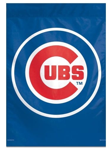 Chicago Cubs Flag Primary Logo House Banner heartlandflags