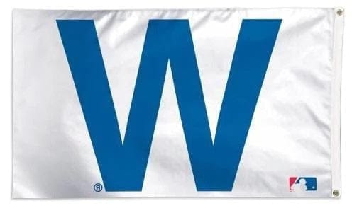 Chicago Cubs Win Flag 3x5 Blue W heartlandflags