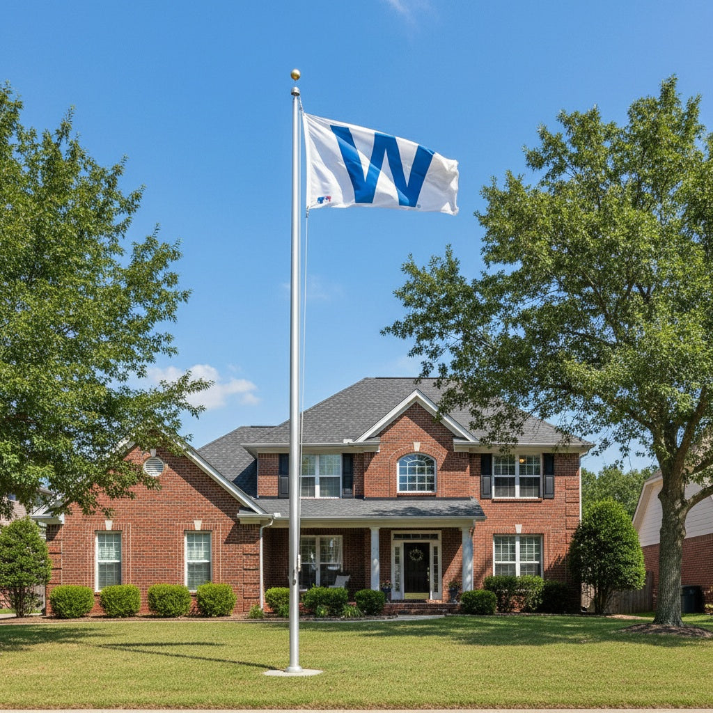 Chicago Cubs Win Flag 3x5 Blue W heartlandflags
