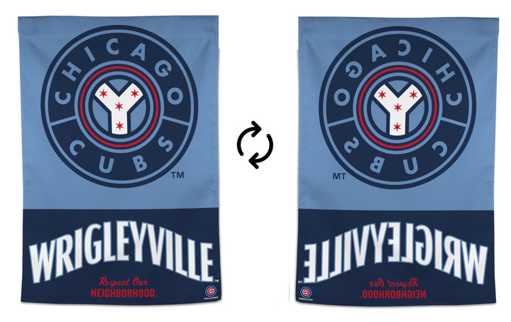 Chicago Cubs Wrigleyville Banner heartlandflags