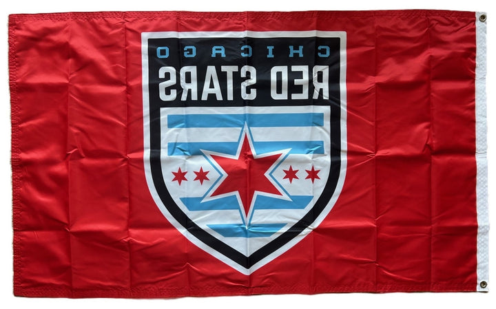 Chicago Red Stars Flag 3x5 heartlandflags