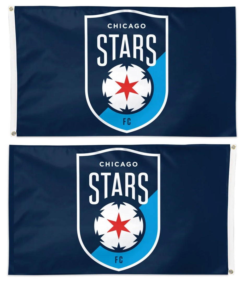 Chicago Stars FC 2 Sided 3x5 Flag heartlandflags