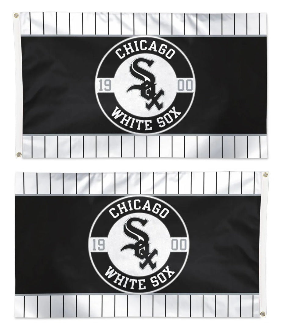 Chicago White Sox Embroidered Flag 2 Sided 3x5 heartlandflags