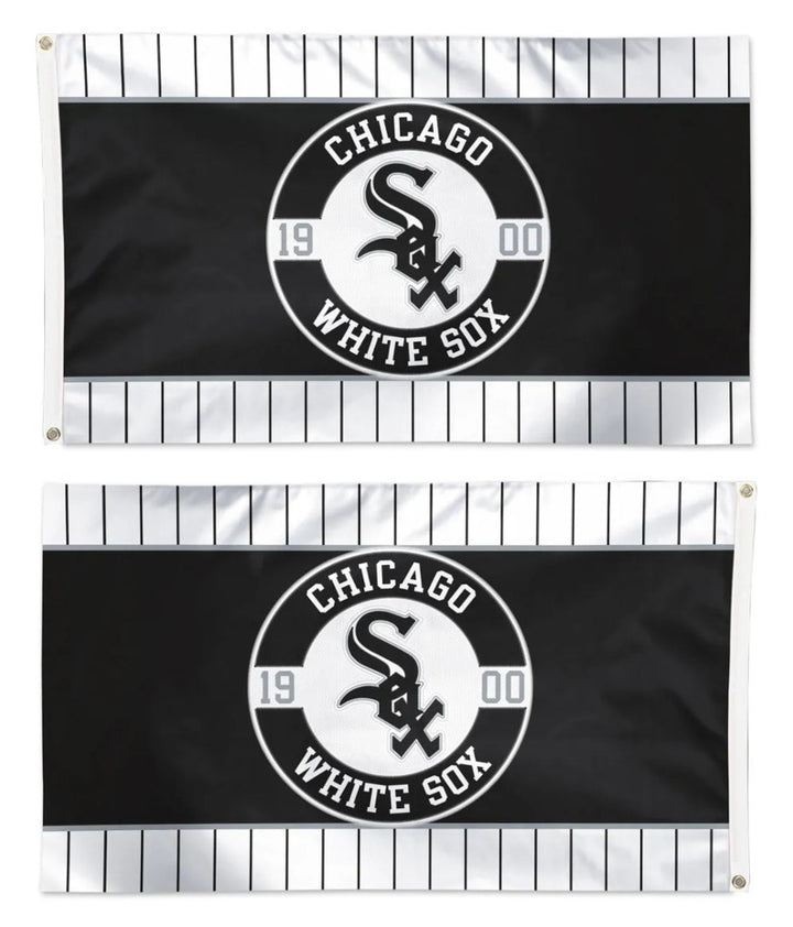 Chicago White Sox Embroidered Flag 2 Sided 3x5 heartlandflags