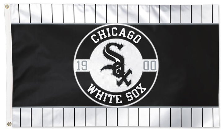 Chicago White Sox Embroidered Flag 2 Sided 3x5 heartlandflags