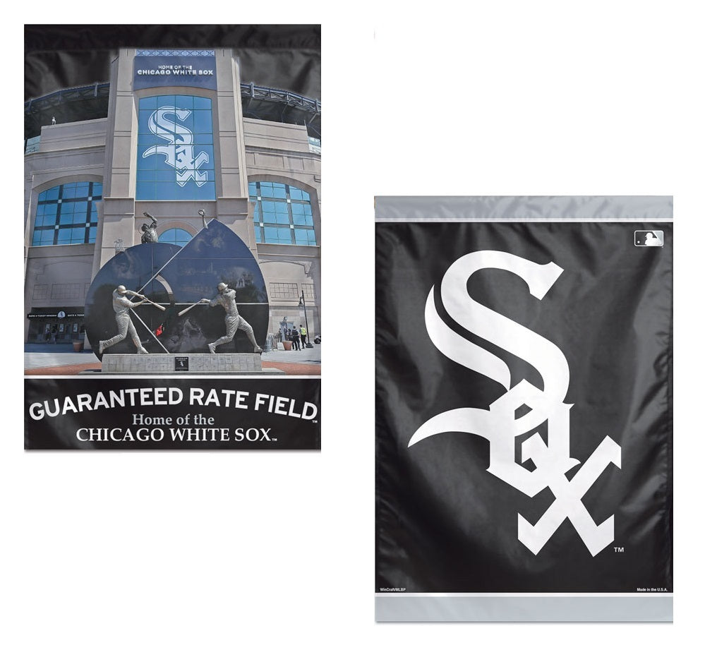 Chicago White Sox Flag 2 Sided Guaranteed Rate Field heartlandflags
