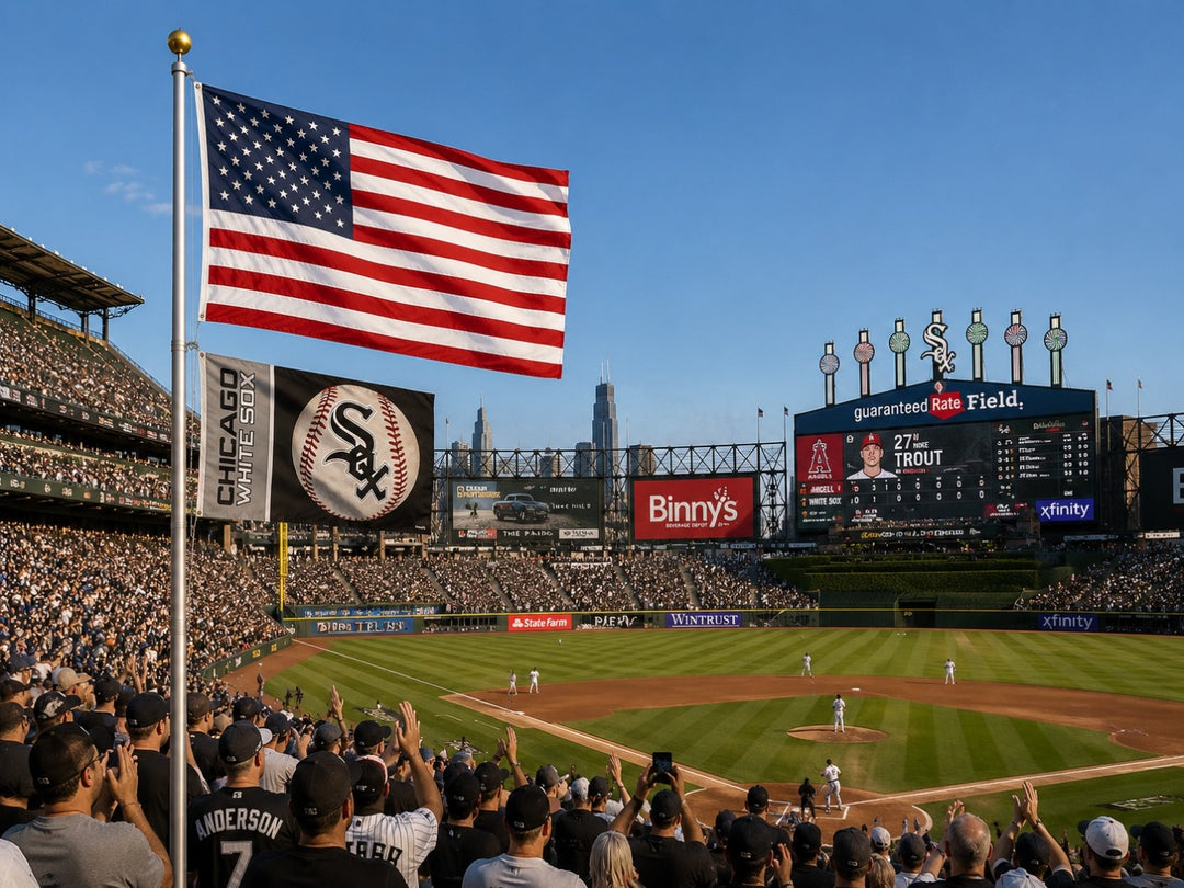 Chicago White Sox Flag 3x5 Baseball Logo heartlandflags