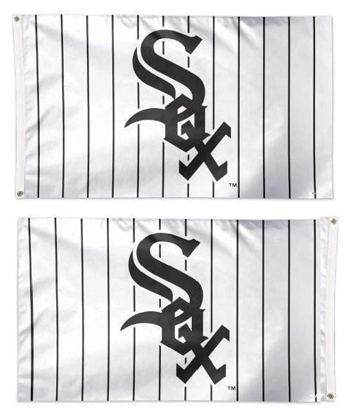 Chicago White Sox Flag 3x5 Pinstripe 2 Sided heartlandflags
