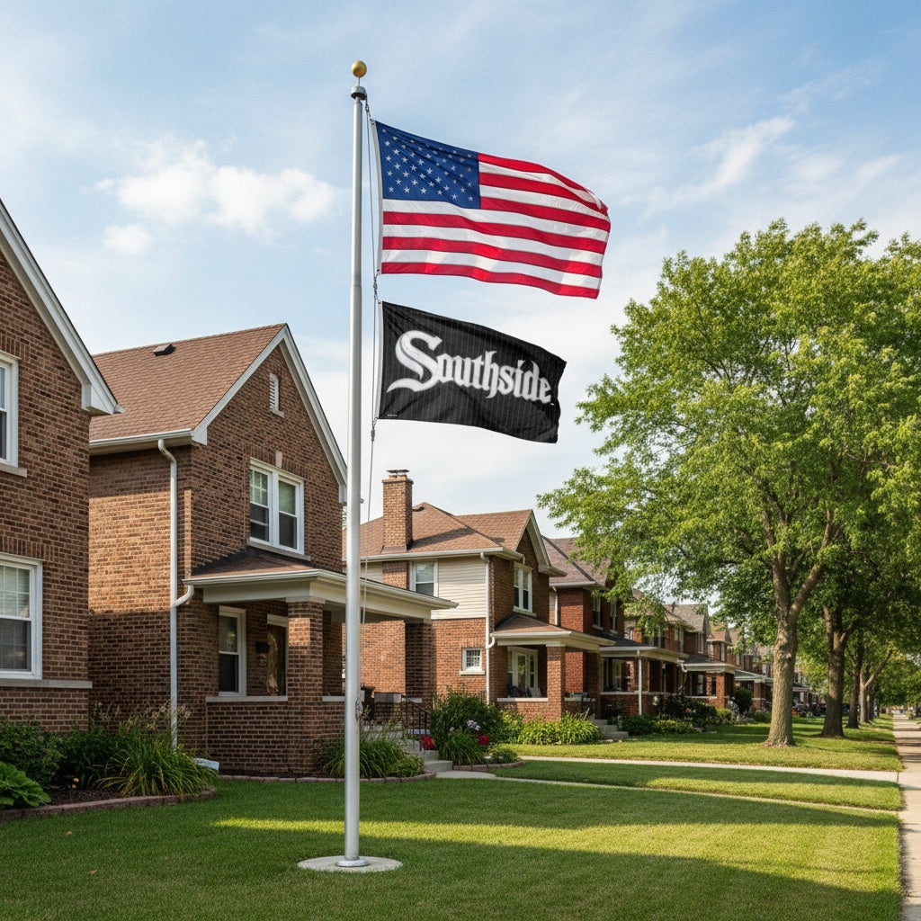 Chicago White Sox Flag 3x5 Southside City Connect heartlandflags