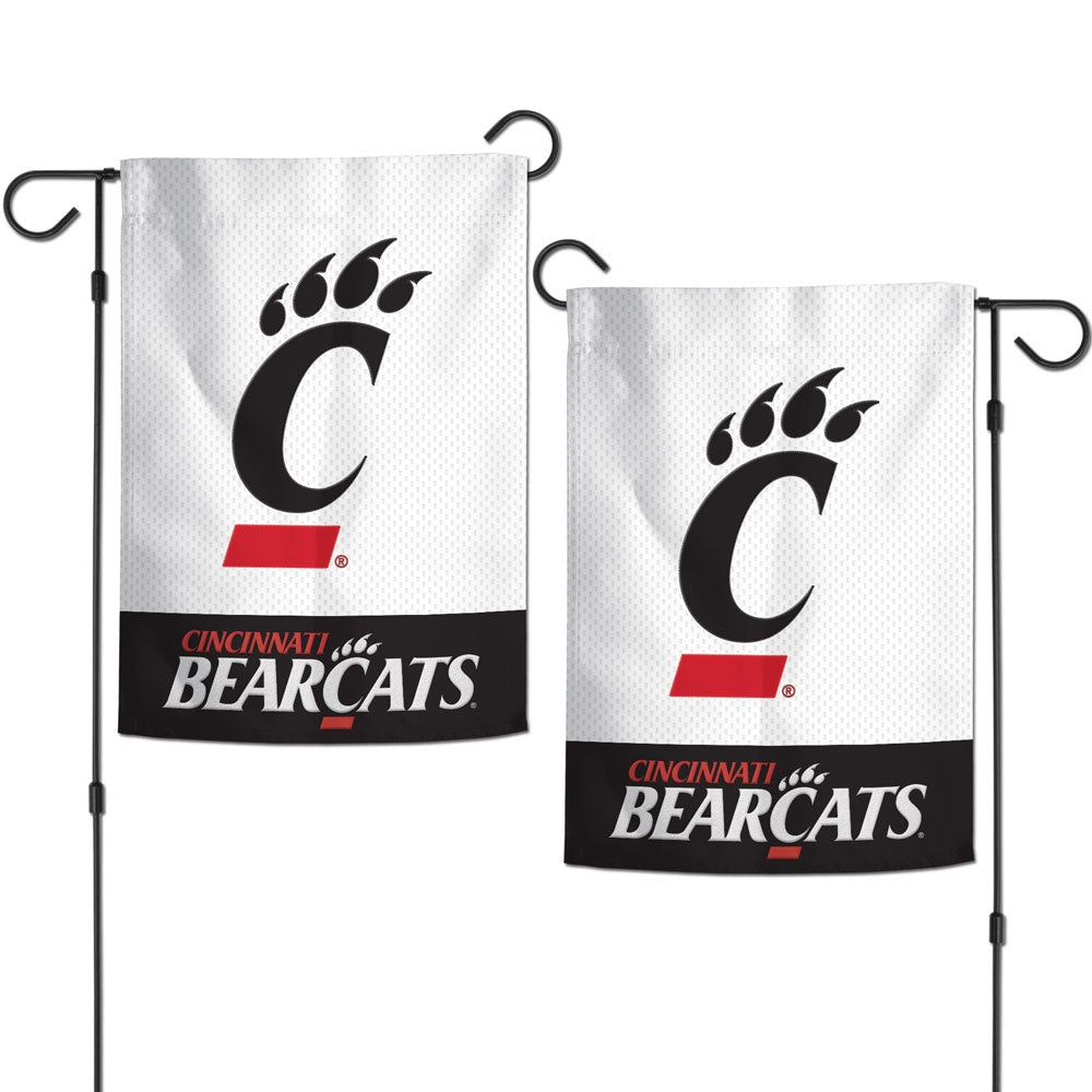 Cincinnati Bearcats Garden Flag 2 Sided Embroidered heartlandflags