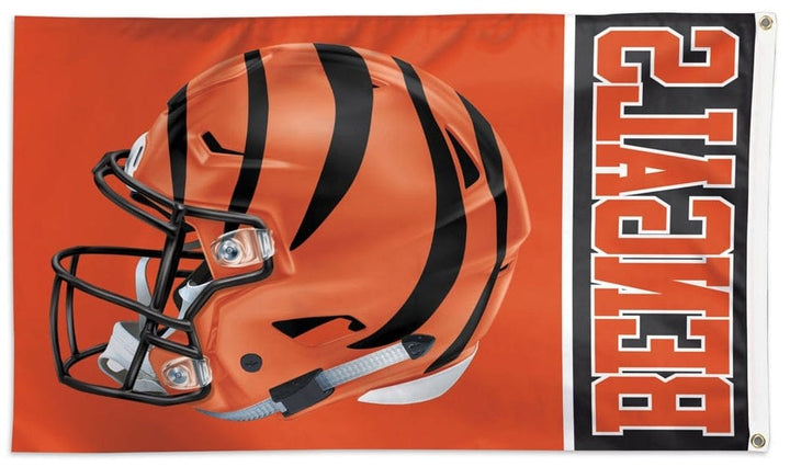 Cincinnati Bengals Flag 3x5 Helmet heartlandflags