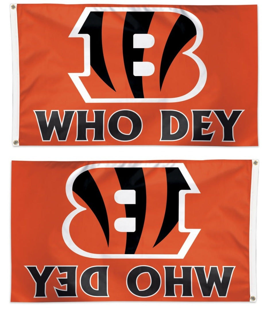 Cincinnati Bengals Flag 3x5 Who Dey heartlandflags
