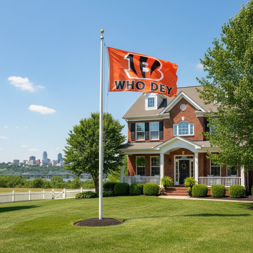Cincinnati Bengals Flag 3x5 Who Dey heartlandflags