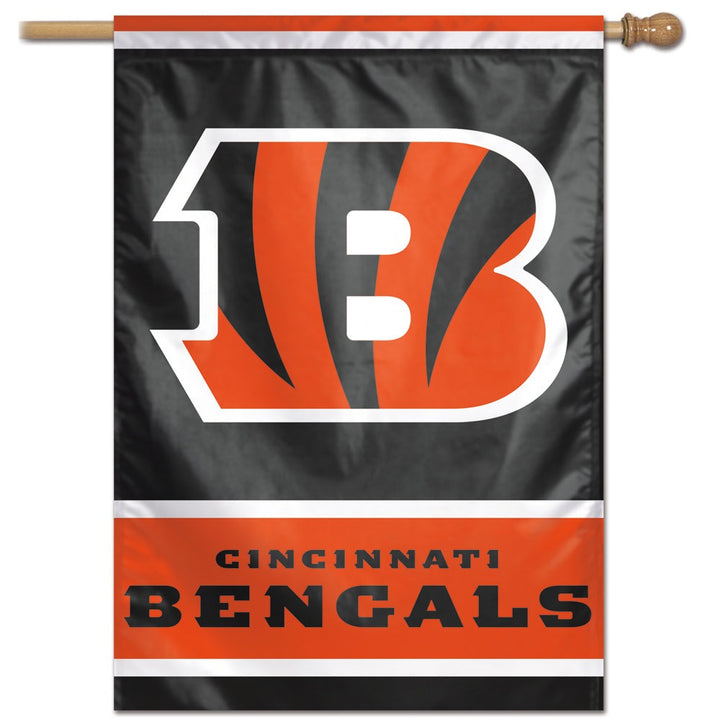 Cincinnati Bengals Flag Vertical House Banner heartlandflags