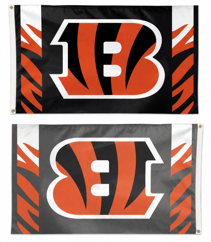 Cincinnati Bengals Vertical Stripe 3x5 Flag heartlandflags