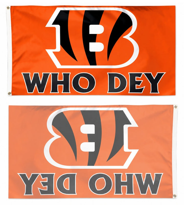 Cincinnati Bengals Who Dey 3x5 Flag heartlandflags