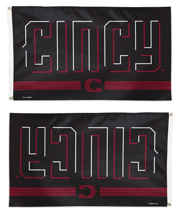 Cincinnati Reds Flag 3x5 City Connect Cincy heartlandflags