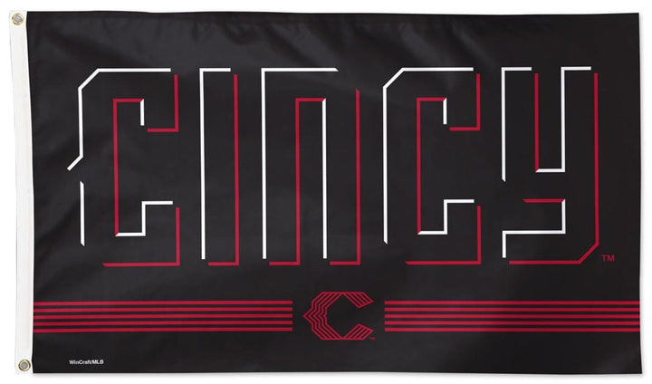 Cincinnati Reds Flag 3x5 City Connect Cincy heartlandflags