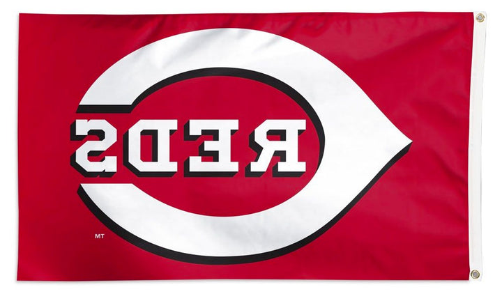 Cincinnati Reds Flag 3x5 Current Logo heartlandflags