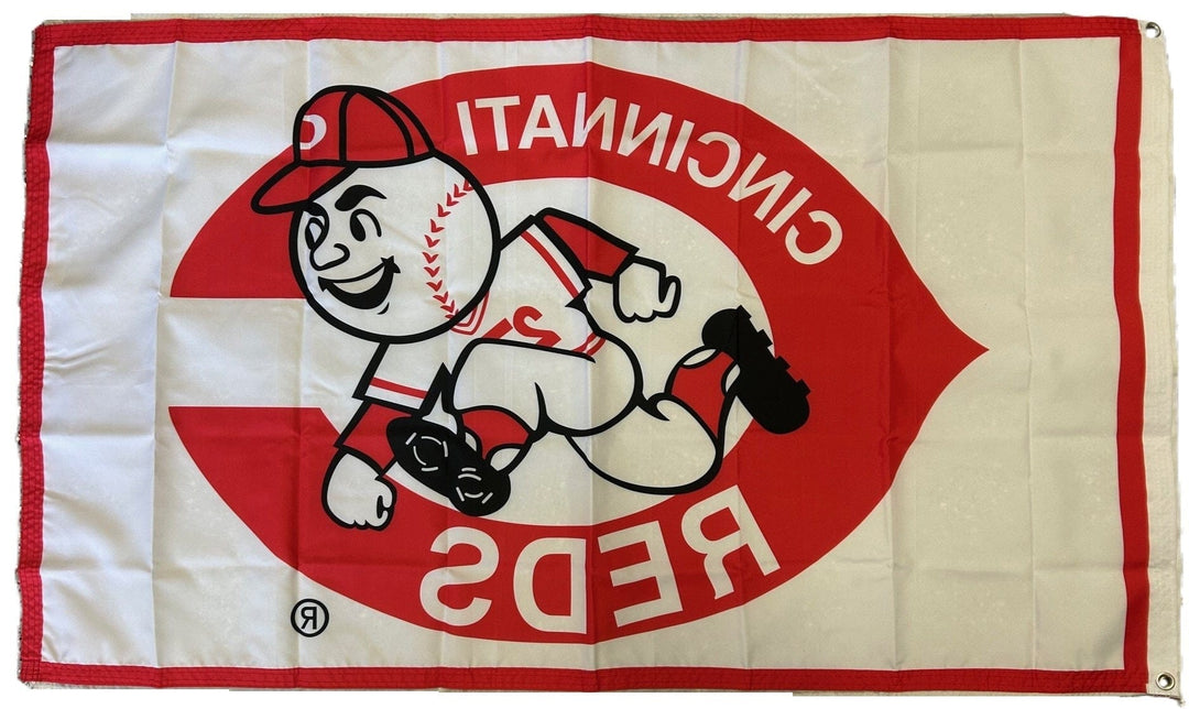 Cincinnati Reds Flag 3x5 Vintage Logo heartlandflags