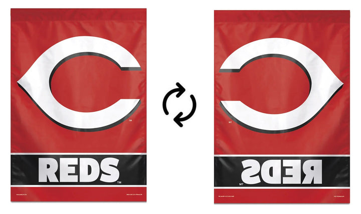 Cincinnati Reds Flag Vertical House Banner heartlandflags