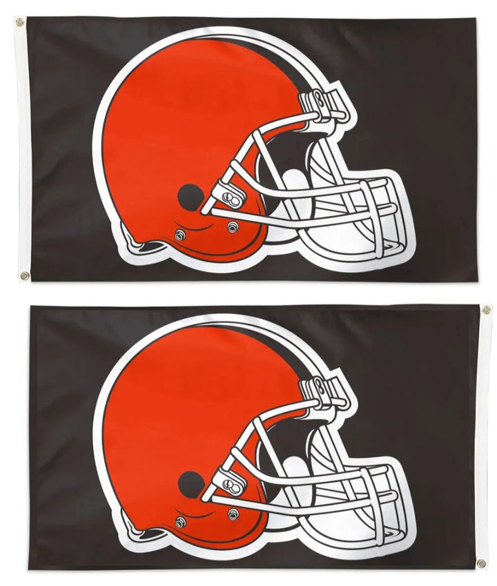 Cleveland Browns 2 Sided 2x3 Brown Flag heartlandflags