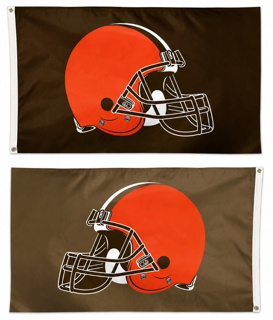 Cleveland Browns Brown 3x5 Flag Helmet heartlandflags