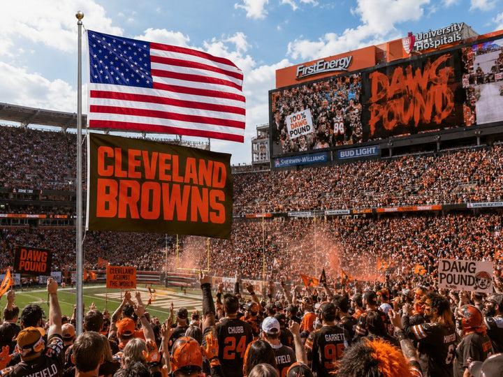 Cleveland Browns Color Rush 3x5 Flag heartlandflags