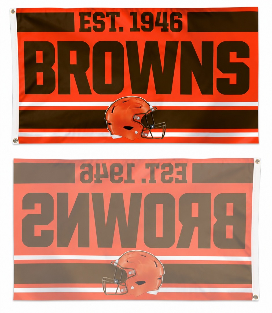 Cleveland Browns Est 1946 Flag 3x5 heartlandflags