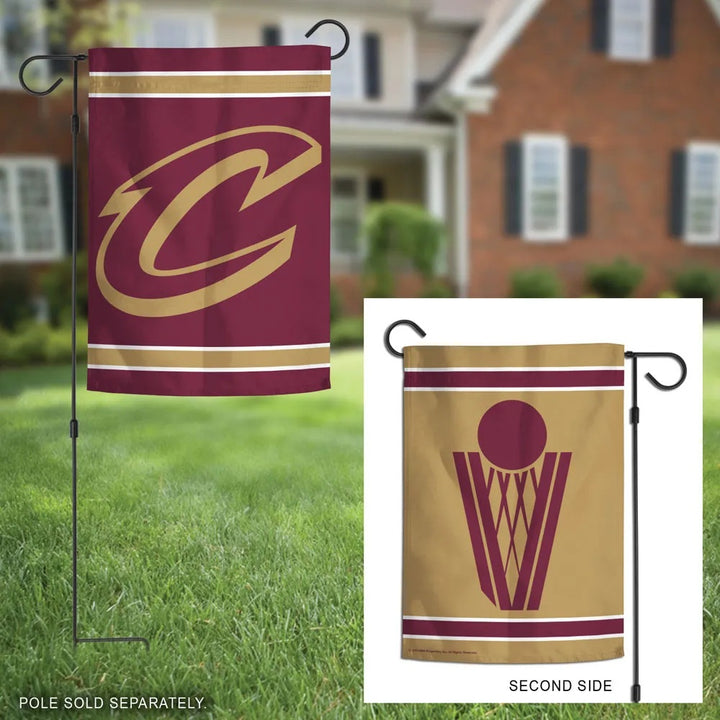 Cleveland Cavaliers 2 Sided Garden Flag heartlandflags