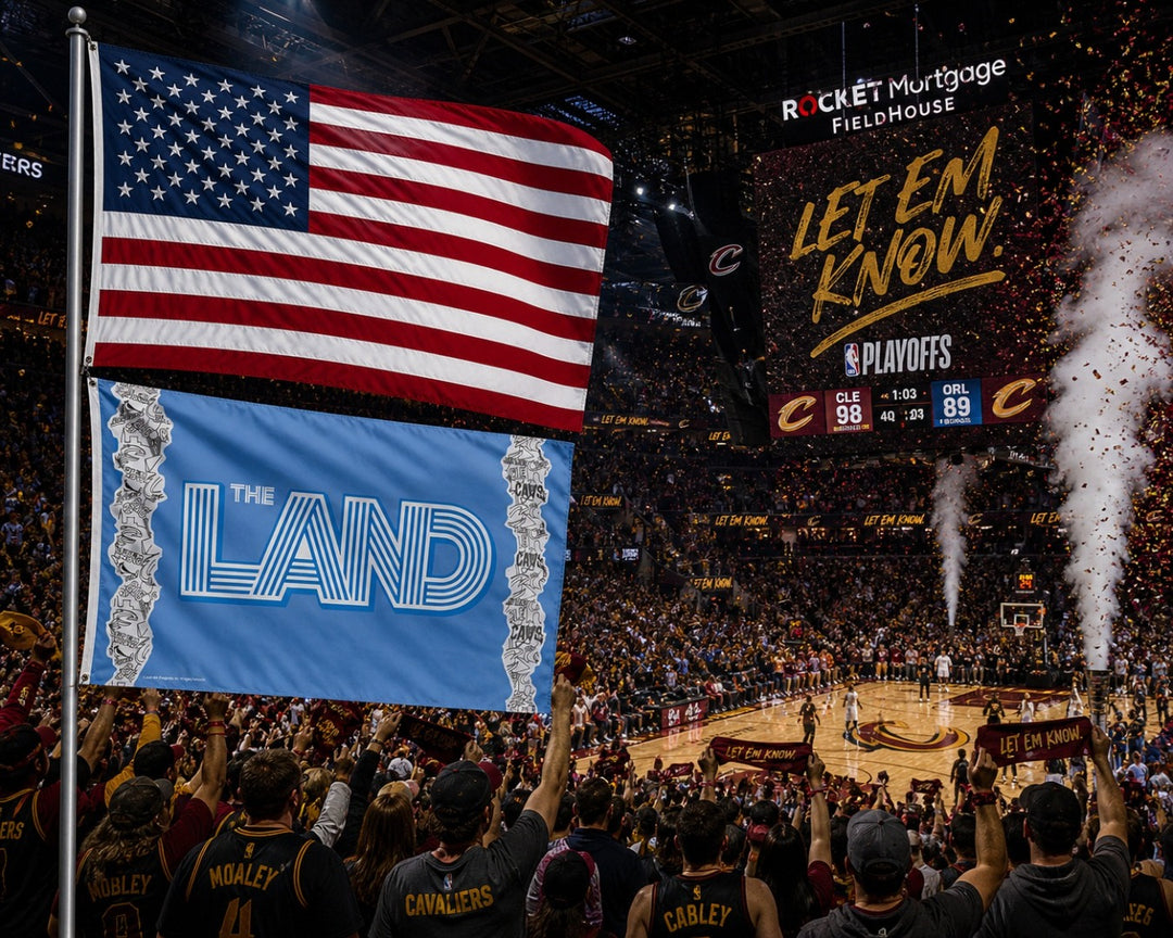 Cleveland Cavaliers City Edition Flag 3x5 The Land heartlandflags