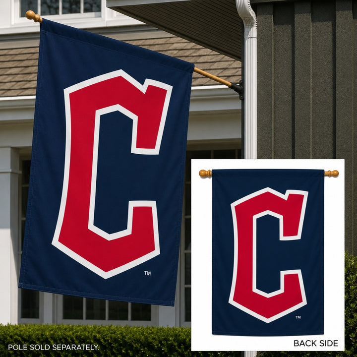 Cleveland Guardians Banner 2 Sided heartlandflags