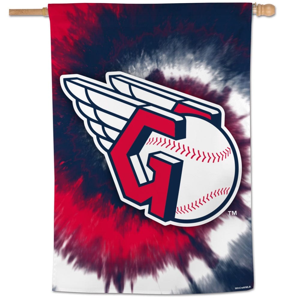 Cleveland Guardians Banner Tie Dye heartlandflags