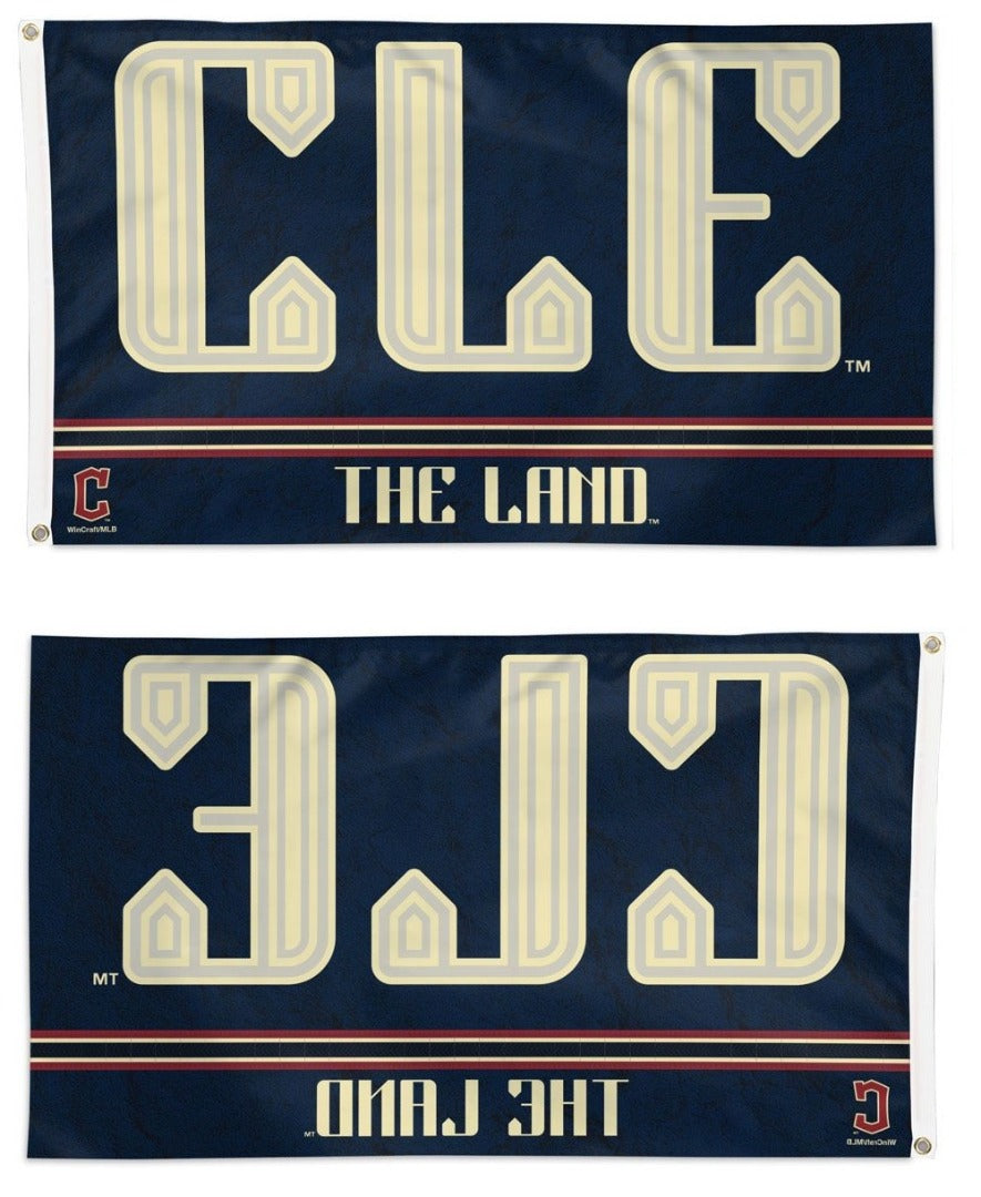 Cleveland Guardians Flag 3x5 City Connect Logo heartlandflags