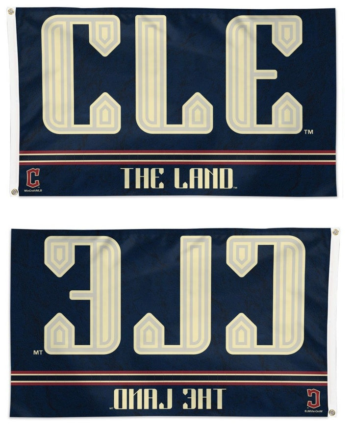 Cleveland Guardians Flag 3x5 City Connect Logo heartlandflags