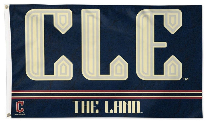 Cleveland Guardians Flag 3x5 City Connect Logo heartlandflags