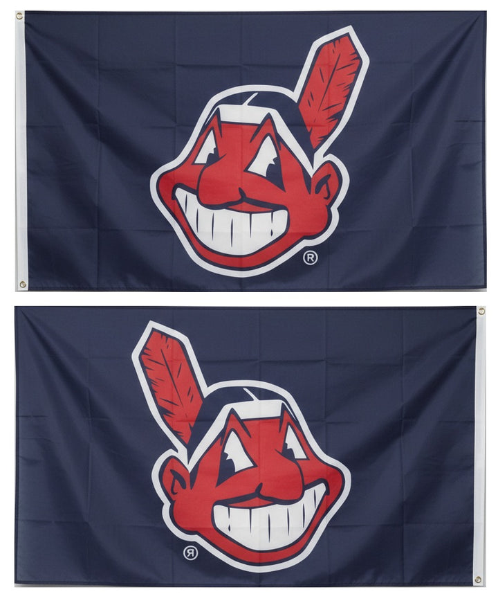 Cleveland Guardians Flag 3x5 Throwback Logo heartlandflags