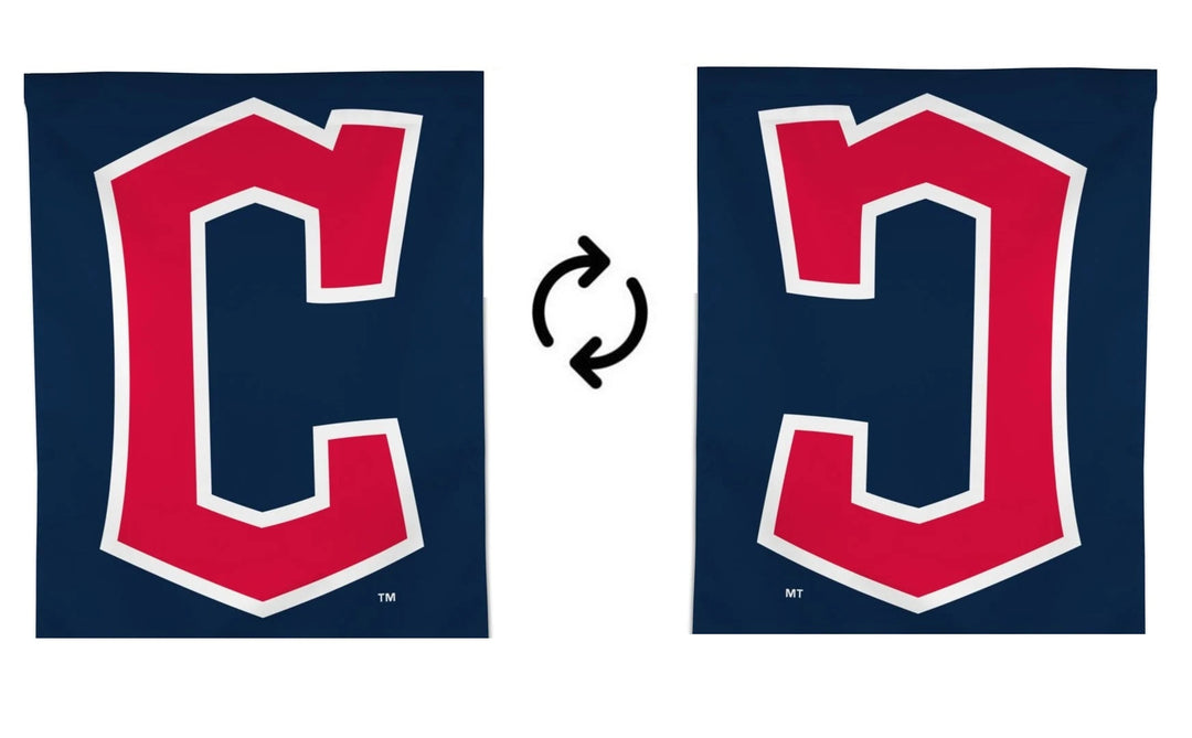 Cleveland Guardians Flag Logo Banner heartlandflags