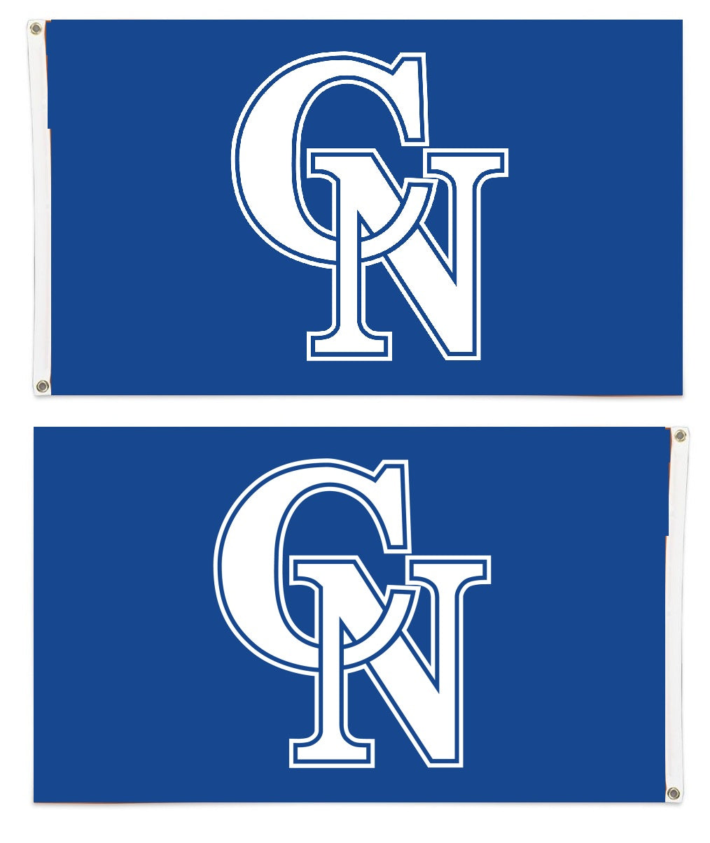 Colo-Nesco 2 Sided 3x5 Flag White Logo heartlandflags