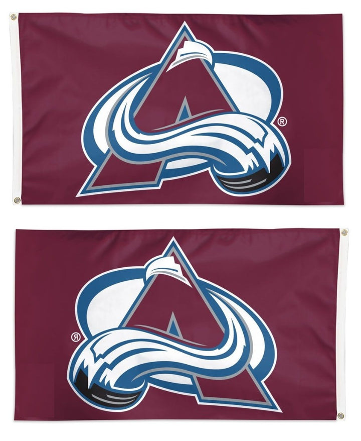 Colorado Avalanche Flag 3x5 Logo Purple heartlandflags