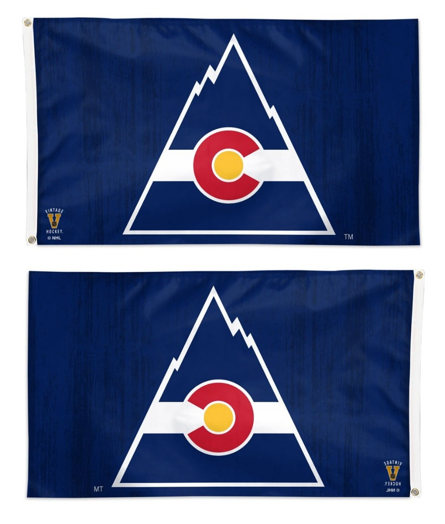 Colorado Avalanche Vintage Flag 3x5 heartlandflags