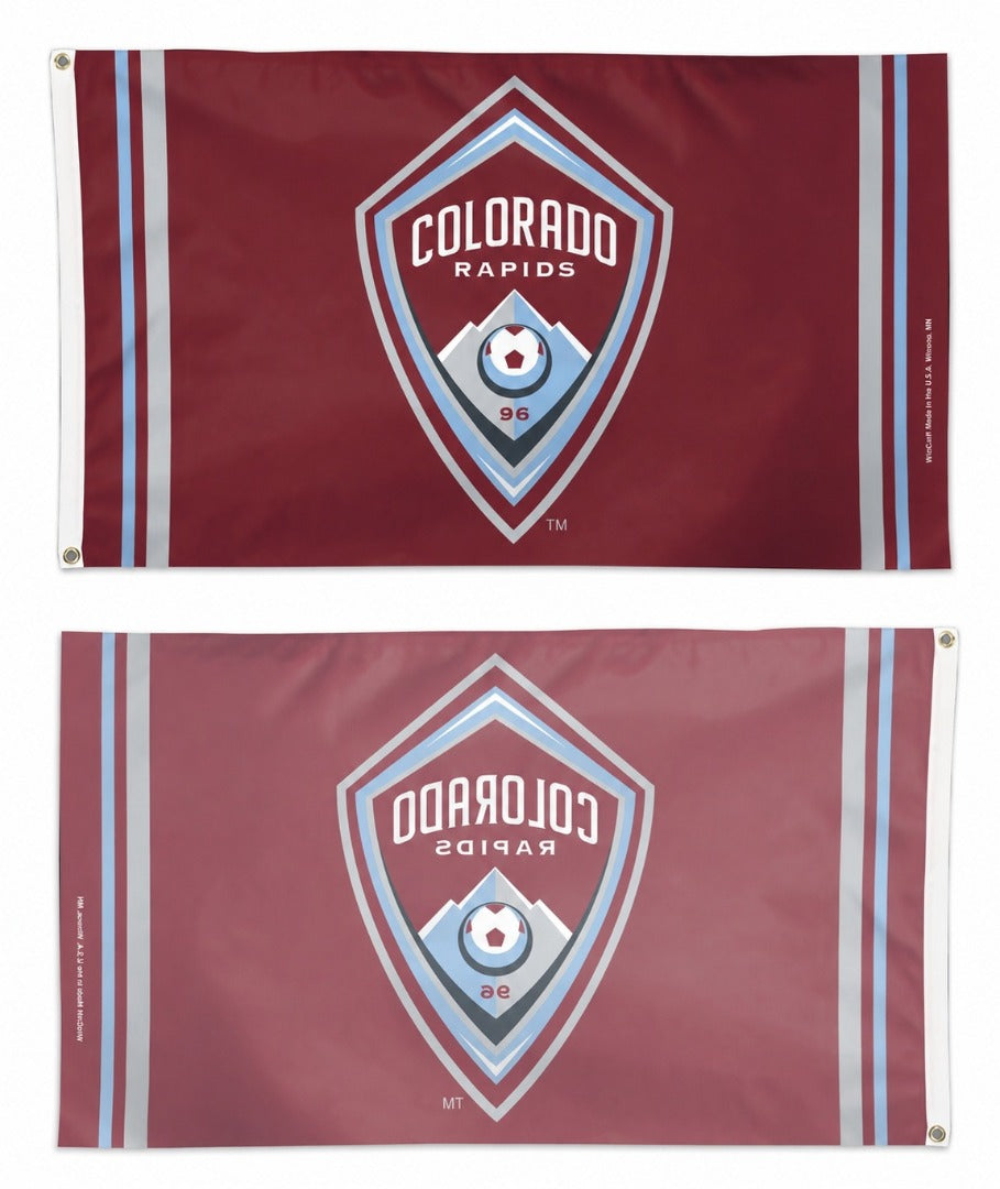 Colorado Rapids 3x5 Soccer Flag heartlandflags