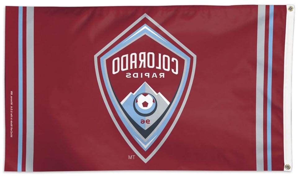 Colorado Rapids Flag 3x5 Soccer MLS heartlandflags