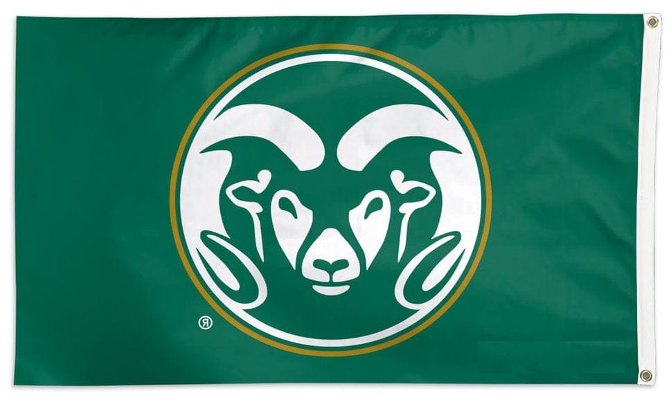 Colorado State Flag 3x5 CSU Rams Logo heartlandflags