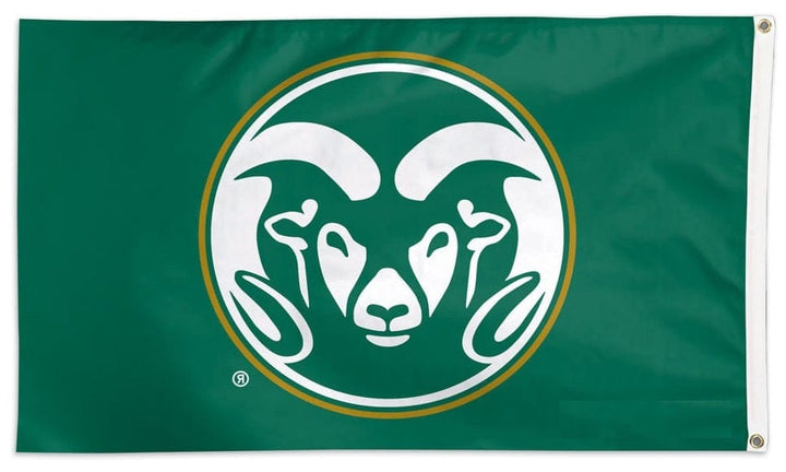 Colorado State Flag 3x5 CSU Rams Logo heartlandflags